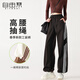 自由系工裝褲女秋季新款2025防風(fēng)防水登山?jīng)_鋒褲抽繩闊腿休閑運動(dòng)褲子