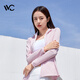 VVC防曬衣女透氣冰感夏防紫外線(xiàn)長(cháng)袖薄款戶(hù)外運動(dòng)防曬服(線(xiàn)下） 少女粉 M