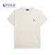 Polo Ralph Lauren 拉夫勞倫 女裝經典款修身版型短袖圓領針織衫RL26844 101-乳白色 M