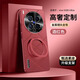 粵深vivox200ultra手機殼素皮菱格紋X200S新款x200FE全包x200pro防摔磁吸旋轉支架mini鏡頭保護套商務(wù) 【酒紅色-旋轉支架】高端素皮菱格紋 鏡頭保護 vivox200pro