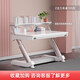 ZART札德兒童學(xué)習桌椅升降課桌中小學(xué)生寫(xiě)字桌電腦桌實(shí)木課桌簡(jiǎn)約百搭 淺灰）Z活力105單桌
