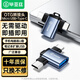 畢亞茲 otg轉接頭 Type-C+Micro USB3.0二合一轉換頭 手機接U盤(pán)讀卡器鍵鼠蘋(píng)果安卓iphone15promax拓展器