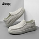JEEP SPIRIT吉普男鞋2025新款豆豆鞋男款高級感商務(wù)樂福鞋夏季休閑鞋子男 星耀沙 39