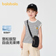 巴拉巴拉童裝男女童短袖t恤寶寶打底純棉上衣夏新款寬肩背心吸濕速干 黑白色調00491 110