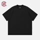 CLOT CLOTTEE by CLOT 刺繡標涼感防曬速干短袖T恤 基礎系列 黑色 M