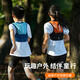 奧尼捷越野包兒童背包戶外輕便跑步背包登山包徒步超輕兒童運(yùn)動(dòng)背包 藍(lán)色 背包+2個(gè)250ml水壺