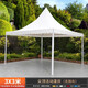 藤朝家具（Teng chao jia ju）戶(hù)外活動(dòng)涼亭帳篷婚禮婚慶展銷(xiāo)歐式尖頂帳篷房定制活動(dòng)廣告亭子 豪華款方管3*3M無(wú)圍布