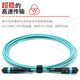 ADOPMPO-MPO光纖跳線(xiàn) 40G/100G/200G模塊用 MPO/MTP母頭光纖跳線(xiàn) 母頭多模8芯12芯OM3集束B(niǎo)極性兼容MTP MPO-FC*8【多模8芯 OM3】 1.5米