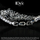 IDee  CREATIVE IDER FOR YOU法國IDee眷戀藍色手鏈女輕奢潮牌時尚氣質(zhì)配飾小眾飾品禮物 新搭扣款 鏈長17+2cm 中間寬2cm
