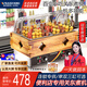 維納仕 關(guān)東煮機(jī)器帶防塵罩便利店麻辣燙關(guān)東煮鍋商用電熱18格子帶防塵罩串串香木紋電熱關(guān)東煮小吃設(shè)備 雙缸18格關(guān)東煮機(jī)【帶防塵罩款】