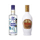 郎 順品郎 藍順 慶余年（聯(lián)名款）45度 480ml 1瓶+洋河大曲 大全福 42度 500mL 1瓶 口糧酒組合