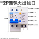 空氣開(kāi)關(guān)防觸電 漏電保護器空氣開(kāi)關(guān)2p家用總電閘刀防觸電漏?？臻_(kāi)斷路器 2P漏電開(kāi)關(guān)(大接線(xiàn)孔10平以上) 63A