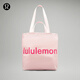 lululemon丨Double-Handle 雙提手帆布手袋 LU9BZBS 輕柔粉/熒光粉 O/S