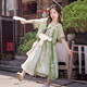 旗鉑漢服女童夏2025新款兒童國風(fēng)古裝套裝民族服裝裙子夏季 初夏序曲 160