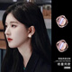 芯奢耳釘女貓眼耳飾輕奢高級感氣質(zhì)大氣耳環(huán)2026新款爆款明星同款學(xué)生 玫瑰金耳釘