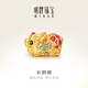 明牌珠寶教師節(jié)禮物足金5D硬金黃金出彩麒麟轉(zhuǎn)運珠手鏈串珠AFP0893定價 足金串珠 約0.40-0.48克