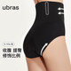 ubras高腰收腹提臀褲壓縮塑身褲束腰修身女士?jì)妊澟谏茄?M