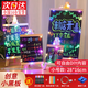 GUIG廣告牌展示牌擺攤小黑板DIY手繪小黑板擺攤價(jià)格展示牌桌面立牌夜市攤位招牌菜單手寫(xiě)可擦 擺攤小黑板【28*16】
