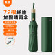 美度（MAYDU）雨傘全自動(dòng)雨傘大號(hào)加固加厚結(jié)實(shí)防風(fēng)折疊傘黑膠晴雨傘M3066墨綠