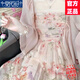 莫代爾法式溫柔甜美減齡抹胸碎花連衣裙女2025夏季新款氣質(zhì)外穿兩件套裝 套裝 M