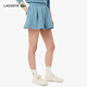 LACOSTE法國鱷魚(yú)女裝25春夏新款休閑運動(dòng)百褶抽繩毛圈布短褲|GF0261 HD9/藍灰色 40 L