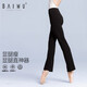 柏屋舞苑舞蹈直筒褲長(cháng)褲練功女成人黑色褲子舞蹈服民間舞練功服舞蹈褲
