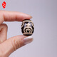西藏寶瓶天珠真品瑪瑙包漿風(fēng)化手鏈項鏈項墜散單隔珠玉石男女飾品 直徑約18*高約22