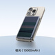 邦克仕（Benks）超薄磁吸充電寶MagSafe適用iPhone16/15/14ProMax/13【凱夫拉】無線快充移動(dòng)電源【3C認(rèn)證】充電寶 【極光綠】10000mAh 薄如翼丨堅(jiān)如甲