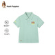 暇步士（Hush Puppies）童裝兒童POLO衫25夏中大童男童速干短袖T恤 海浪綠  170 