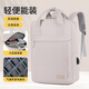 英制2025新款簡(jiǎn)約雙肩包電腦包適用于蘋(píng)果華為聯(lián)想小新華碩戴爾惠普通勤筆記本背包女男防震防摔大容量 米色 14-16英寸