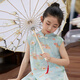 LUSON陳大豬女童國(guó)風(fēng)連衣裙夏季2025新款新中式兒童旗袍裙女孩漢服裙子