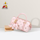 稻草人稻草人女包包女式新款波士頓枕頭包高級感小眾洋氣百搭手提斜挎包 粉紅色