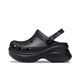 經(jīng)典鯨魚款洞洞鞋 CORCS CROCS 透氣內(nèi)增高戶外沙灘鞋涼鞋女鞋 黑色 36-37 =M4W6