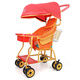 外婆橋嬰兒推車(chē)  輕便溜娃神器簡(jiǎn)易竹藤童車(chē)超輕坐式藤編座椅夏天便攜 T816+護枕+遮陽(yáng)傘+坐墊+籃子