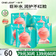 一葉子（One leaf）面膜女乳酸菌桃子面膜30片玻尿酸補(bǔ)水保濕護(hù)膚品送女友生日禮物 桃子面膜30片
