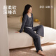 靜韻【徐璐同款 深睡衣70】超柔軟睡衣女春秋長(cháng)袖家居服套裝情人節