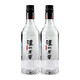 瀘州老窖黑蓋光瓶 濃香型白酒 42度 500mL 2瓶