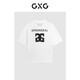 GXG男裝 精致繡花短袖T恤24年夏  白色 XL