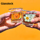 Glasslock&wigglewiggle聯(lián)名玻璃杯高顏值酒杯清酒杯一口杯濃縮杯70ml*4