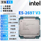 英特爾（Intel）E5至強處理器服務(wù)器CPU2666V3 2676 2678 2680 E31231V2拆機散片 E5-2697v3【拆機散片】