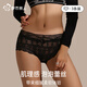 都市麗人性感蕾絲內褲女士純棉抑菌襠法式純欲情趣新款三角褲舒適無(wú)痕