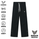 維動(dòng)（VEIDOORN）裂空梭織運(yùn)動(dòng)長(zhǎng)褲男士秋季透氣籃球跑步訓(xùn)練褲寬松直筒衛(wèi)褲薄 運(yùn)動(dòng)梭織褲-夜黑 XL （建議身高180）