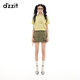 DZZIT地素短袖T恤夏季多巴胺水果印花休閑上衣女3J2B3149B 淺綠色 M