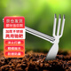 鋒上不銹鋼小鋤頭 鐵耙兩用趕海農(nóng)具挖田神器家用種菜挖地鎬園藝筍