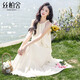 絲柏舍掛脖連衣裙2025夏季新款女裝時(shí)尚簡(jiǎn)約寬松款度假風(fēng)長(zhǎng)裙