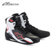 Alpinestars FASTER-4 a星摩托車四季騎行鞋機(jī)車鞋防摔摩托短靴騎士靴男女 黑/白/紅色123 42