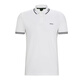 雨果博斯（HUGO BOSS）男士商務(wù)休閑短袖POLO衫50506193 100白色 M