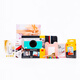柯達（Kodak）Printomatic 拍立得相機 藍白色 即拍即得 （即拍即打 無(wú)墨打印 簡(jiǎn)約撞色）禮盒裝