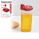 特百惠（Tupperware）塑料油壺防漏中大油瓶醬醋調(diào)味壺香油瓶炒菜家用廚房好物家居館 650ml單個