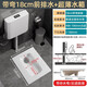 日本TOTO蹲便器蹲坑式帶存水彎20cm 18cm蹲廁 18cm帶彎前排+水箱 送角閥